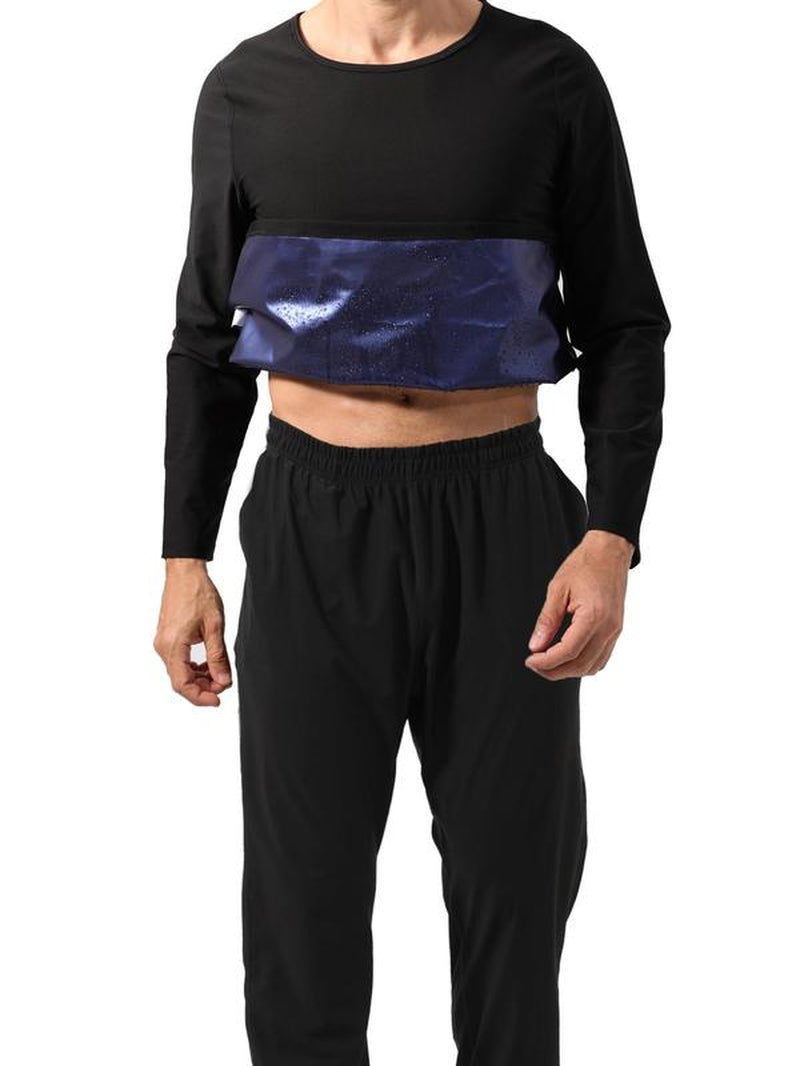 Tracksuits Elastic Waist Sauna Suit Set